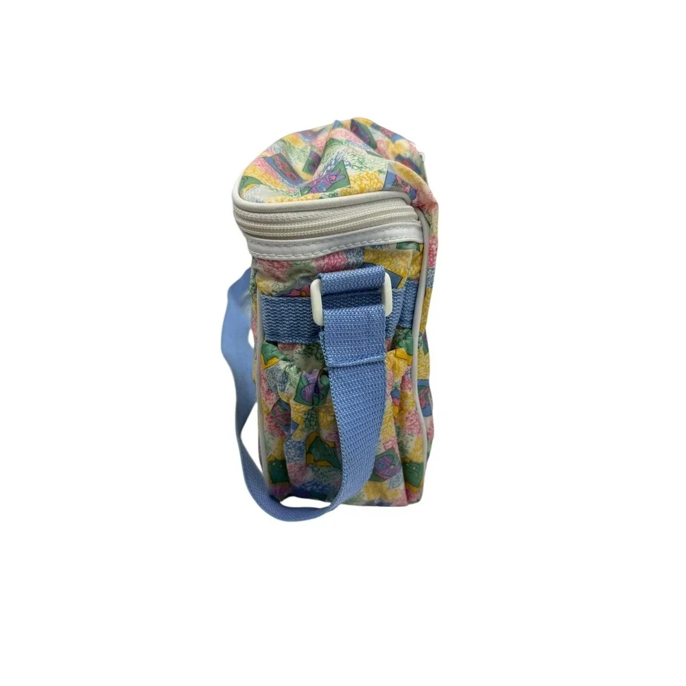Vintage 90's Evenflo Zoo Animals Small Diaper & Baby Bottle Bag Case 10